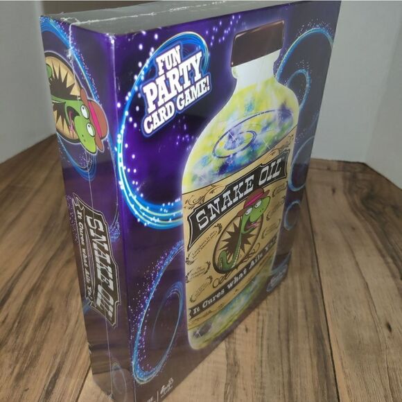 Hasbro SNAKE OIL It Cures What Ails Ya! FUN Family PARTY CARD GAME 2016 Sealed. - Picture 5 of 5